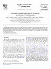 Research paper thumbnail of Evaluation of antiplasmodial activity of ethanolic leaf extract of Lasianthera africana