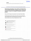 Research paper thumbnail of Estimating population size, density and dynamics of Pre-Pottery Neolithic villages in the central and southern Levant: an analysis of Beidha, southern Jordan