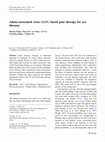 Research paper thumbnail of Adeno-associated virus (AAV) based gene therapy for eye diseases