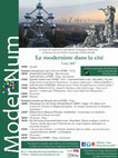 Research paper thumbnail of 3e journée d'études de ModerNUM : Le moderniste dans la cité