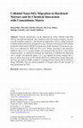 Research paper thumbnail of Colloidal Nano-SiO 2 Migration in Hardened Mortars and Its Chemical Interaction with Cementitious Matrix