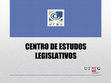 Research paper thumbnail of Apresentação Institucional do Centro de Estudos Legislativos/UFMG