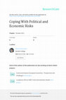 Research paper thumbnail of Coping With Political and Economic Risks