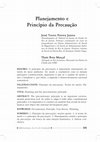 Research paper thumbnail of Princípio da precaução, planejamento e teoria do medo