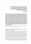 Research paper thumbnail of Does the human brain really like ICT tools and being outdoors? A brief overview of the cognitive neuroscience perspective of the CyberParks concept