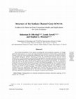 Research paper thumbnail of Structure of the Sodium Channel Gene SCN11A Evidence for Intron-to-Exon Conversion Model and Implications for Gene Evolution