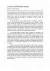 Research paper thumbnail of La Tierra en los Movimientos Sociales -  Reseña