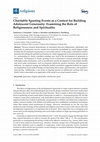 Research paper thumbnail of Charitable Sporting Events as a Context for Building Adolescent Generosity: Examining the Role of Religiousness and Spirituality