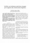 Research paper thumbnail of ALINAs: un'architettura multi-layer ad agenti per il supporto alla comunicazione linguistica