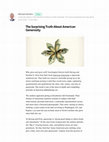 Research paper thumbnail of Book Review: The Surprising Truth About American Generosity.pdf