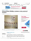 Research paper thumbnail of Press/Media: Giving Chains: Holiday Customers Enjoy Paying It Forward