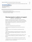 Research paper thumbnail of Press/Media: Planning based on patterns of support - The NonProfit Times