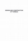 Research paper thumbnail of DESIGN AND CONSTRUCTION OF TUNNELS