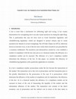 Research paper thumbnail of Lincoln's Law: An Analysis of an Australian False Claims Act