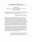 Research paper thumbnail of Changing Rule Between the Danube and the Tatras: A study of Political Culture in Independent Slovakia, 1993 -2005