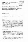 Research paper thumbnail of Contending perspectives on the economic development of East Asia: How does Singapore fit in