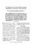 Research paper thumbnail of The significance of laryngeal edema following radiotherapy of carcinoma of the vocal cord