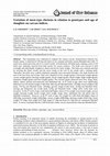 Research paper thumbnail of Variation of meat-type chickens in relation to genotypes and age of slaughter on carcass indices