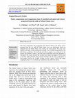 Research paper thumbnail of Yield, composition and coagulation time of unsalted and salted soft cheese prepared from the milk of White Fulani cows