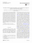 Research paper thumbnail of Time–Space Evolution of Seismic Strain Release in the Area Shocked by the August 24– October 30 Central Italy Seismic Sequence