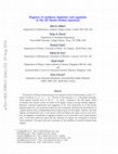 Research paper thumbnail of Regimes of nonlinear depletion and regularity in the 3D Navier–Stokes equations