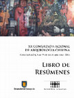 Research paper thumbnail of Libro Resúmenes XX CNACH Congreso Nacional de Arqueología Chilena (2015)