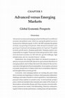 Research paper thumbnail of Advanced versus Emerging Markets Global Economic Prospects