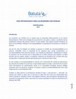 Research paper thumbnail of GUÍA METODOLÓGICA PARA LAS REUNIONES CON FAMILIAS