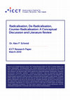 Research paper thumbnail of ICCT Schmid Radicalisation De Radicalisation Counter Radicalisation March 2013 2