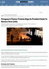 Research paper thumbnail of Paraguay in flames: protests rage as President seeks to remove term limits