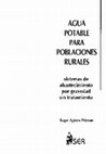 Research paper thumbnail of AGUA POTABLE PARA POBLACIOn RURALES