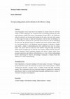 Research paper thumbnail of On representing autism and the altruism of self-reflexive writing