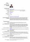 Research paper thumbnail of Curriculum vitae Europass Informaţii personale