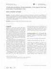 Research paper thumbnail of Scrophularia amadiyana (Scrophulariaceae), a new species from Iraq and a key to Scrophularia in Iraq