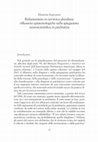 Research paper thumbnail of Riduzionismo in un'ottica pluralista: riflessioni epistemologiche sulla spiegazione neuroscientifica in psichiatria