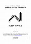 Research paper thumbnail of Thematic review of the transition from initial education to working life