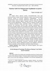 Research paper thumbnail of " Hammer Tarihi"nin Türkçeye Çeviri Teşebbüsleri ve Çevirisi Üzerine