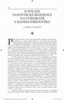 Research paper thumbnail of An Archaeological view on the determination of the location of the ruler´s residence at Vyšehrad in the Early Middle Ages