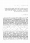 Research paper thumbnail of Sobre amistad, amor y dinero (Review of Tourism and informal encounters in Cuba - Quaderns)