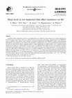 Research paper thumbnail of Deep levels in ion implanted field effect transistors on SiC