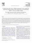 Research paper thumbnail of Crushed bone grafts and a collagen membrane are not suitable for enhancing cartilage quality in the regeneration of osteochondral defects—An in vivo study in sheep