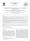 Research paper thumbnail of Distribution of bone mineral density with age and gender in the proximal tibia