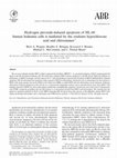 Research paper thumbnail of Hydrogen peroxide-induced apoptosis of HL-60 human leukemia cells is mediated by the oxidants hypochlorous acid and chloramines