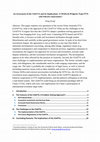 Research paper thumbnail of An Assessment of the ChAFTA and Its Implications: A Work-in-Progress Type FTA with Selective Innovations