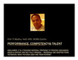 Research paper thumbnail of performance- competency talent mgt.pptx