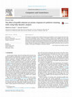 Research paper thumbnail of The effect of backfill cohesion on seismic response of cantilever retaining walls using fully dynamic analysis