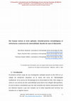 Research paper thumbnail of Del fracaso teórico al éxito aplicado: Consideraciones metodológicas al enfrentarse a contextos de vulnerabilidad. Estudio de caso en Educación.