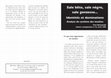 Research paper thumbnail of Sale bête, sale nègre, sale gonzesse...
Identités et dominations : analyse du système des insultes