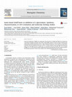 Research paper thumbnail of Isatin based Schiff bases as Inhibitors of α-glucosidase: Synthesis, Characterization, In Vitro Evaluation and Molecular Docking Studies