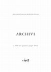 Research paper thumbnail of -	Isabelle Storez-Brancourt, Olivier Poncet (sous la direction de), Une histoire de la mémoire judiciaire de l’Antiquité à nos jours, Paris, Edition de l’Ecole des cartes, 2010, «Archivi», VIII/1 (2013), pp. 147-153.